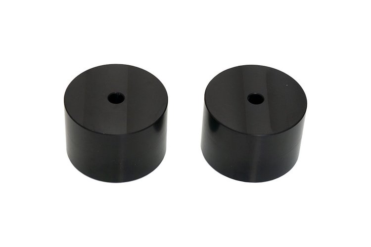 3011 Rear Bump Stop 2 in. Drop Bracket, Pair, Select Ford Transit-150/Transit-250/Transit-350/Transit-350 HD