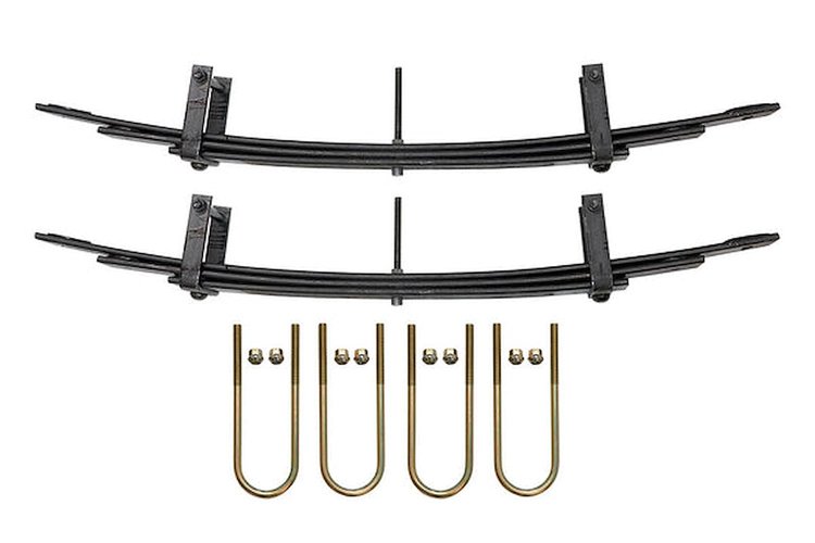 3016-043 Rear Mini Spring Pack, 3 Leaf, 1.25 in. Lift Sag Correction, Select Mercedes-Benz Sprinter 2500