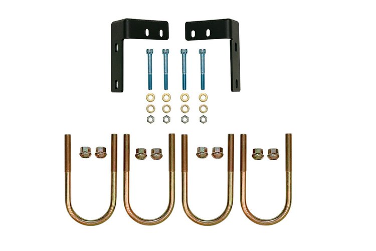 3036-HDW Hardware Kit, 210 mm U-Bolts, Hose Covers, Bump Stop Brackets Opti-Rate, Select Mercedes-Benz Sprinter 3500/3500XD