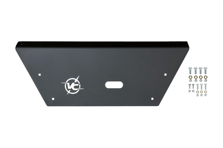 4010-BOX-1 Engine Skid Plate, Steel Bash Plate With Hardware, 2015-2022 Mercedes-Benz Sprinter 2500
