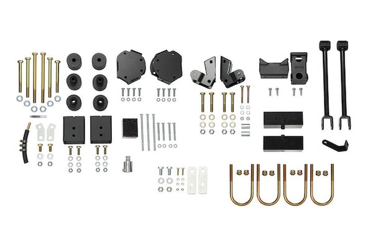7009 Complete Striker 2 in. Lift Kit, Front And Rear, 2010-2018 Mercedes-Benz Sprinter 2500