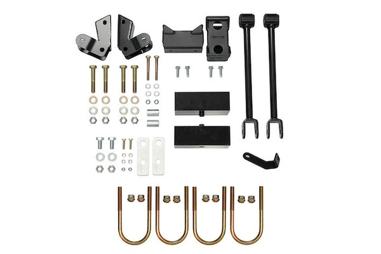 7026 Striker 2 in. Lift Kit Subcomponents, Rear, Select Mercedes-Benz Sprinter 3500/Sprinter 3500XD