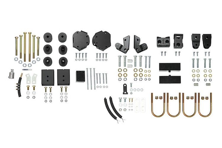 7027 Complete Striker 2 in. Lift Kit, Front And Rear, 2010-2018 Mercedes-Benz Sprinter 3500/Sprinter 3500XD