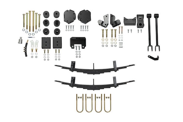7035 Complete Striker 2 in. Lift Kit, Front And Rear, 2015-2018 Mercedes-Benz Sprinter 2500