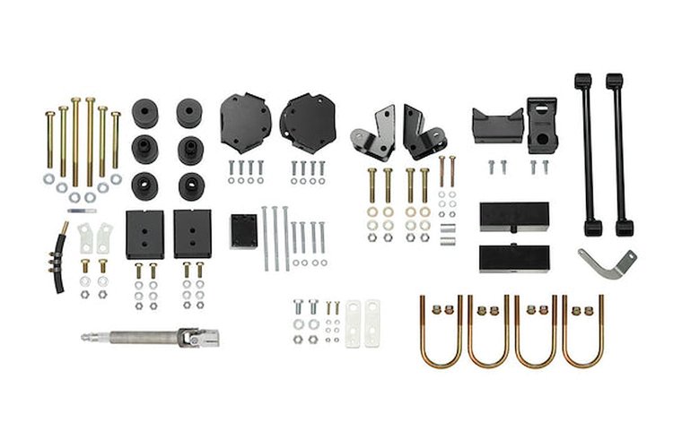 7038 Complete Striker 2 in. Lift Kit, Front And Rear, 2019-2022 Mercedes-Benz Sprinter 2500