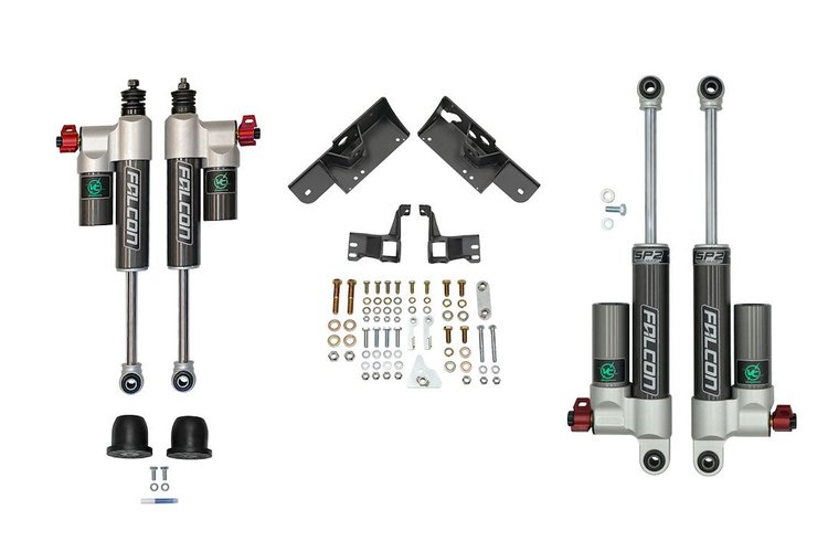 7071-MH-3500 Stage 2.3 System w/Falcon 3.3 Shocks, Mid/Heavy Tune, Select Mercedes-Benz Sprinter 3500/Sprinter 3500XD