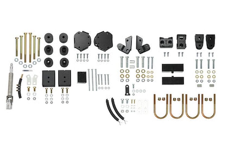 7110 Complete Striker 2 in. Lift Kit, Front And Rear, 2019-2022 Mercedes-Benz Sprinter 3500/Sprinter 3500XD