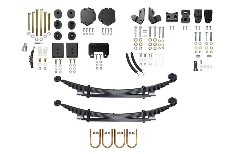 7129-OPTI Striker 2 in. Front And Rear Lift Kit, Opti-Rates, 2015-2018 Mercedes-Benz Sprinter 3500