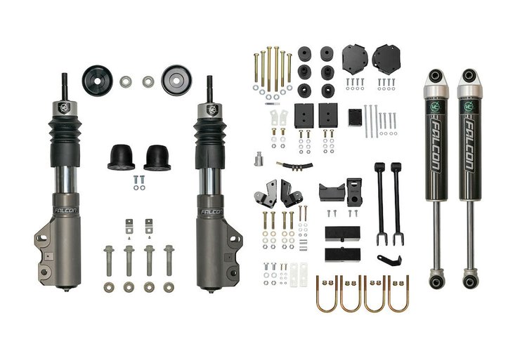 7171-M-RS Stage 4 2 in. Lift, Falcon 2.1, Mid Tune, 2010-2018 Mercedes-Benz Sprinter 2500