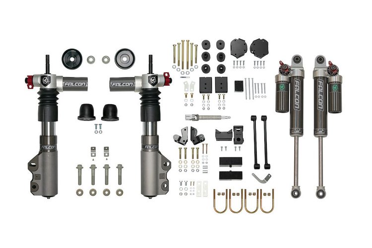 7176-LM-RS Stage 5 2 in. Lift, 3.3 Struts And Shocks, Light/Mid Tune, Select Mercedes-Benz Sprinter 2500