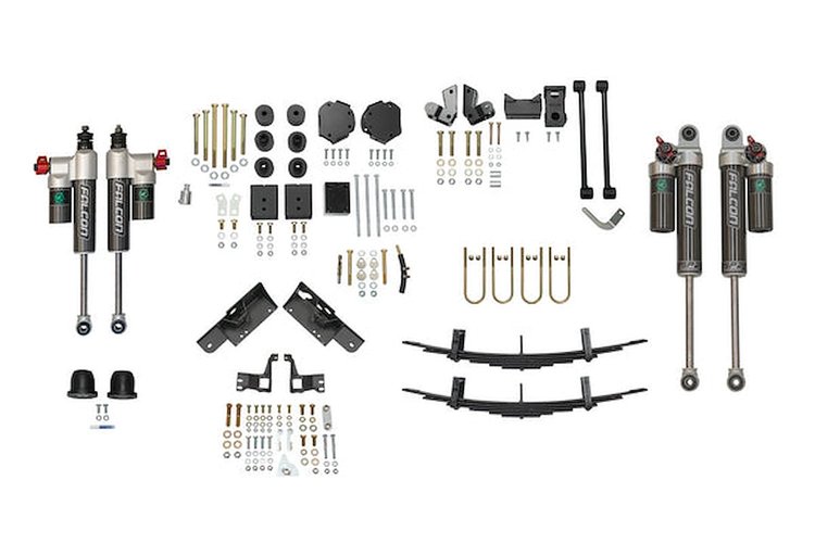 7222-LM Stage 6.3 2 in. Lift, Falcon 3.3, Light/Mid Tune, Select Mercedes-Benz Sprinter 2500
