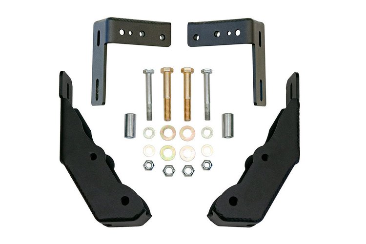 7226 Baja Sur Heavy Duty Rear Lower Shock Brackets, 2015-2022 Mercedes-Benz Sprinter 2500