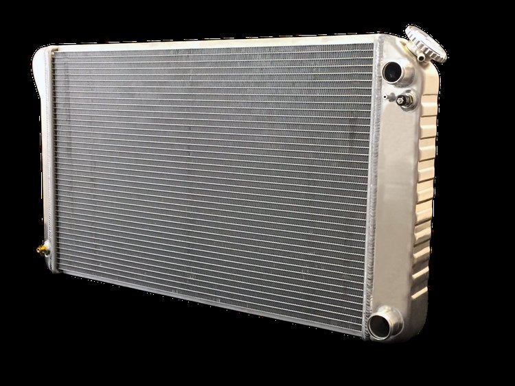 2-Row Aluminum Direct Fit Radiator for 1970-1981 Pontiac Firebird [Natural]