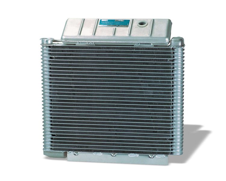 1-Row Aluminum Direct Fit Radiator for 1960-1961 Chevy Corvette [Natural]