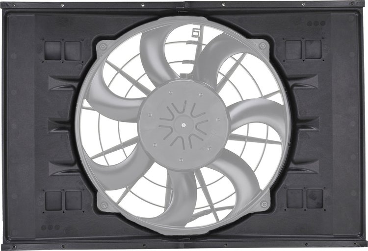 Universal Electric Cooling Fan Shroud
