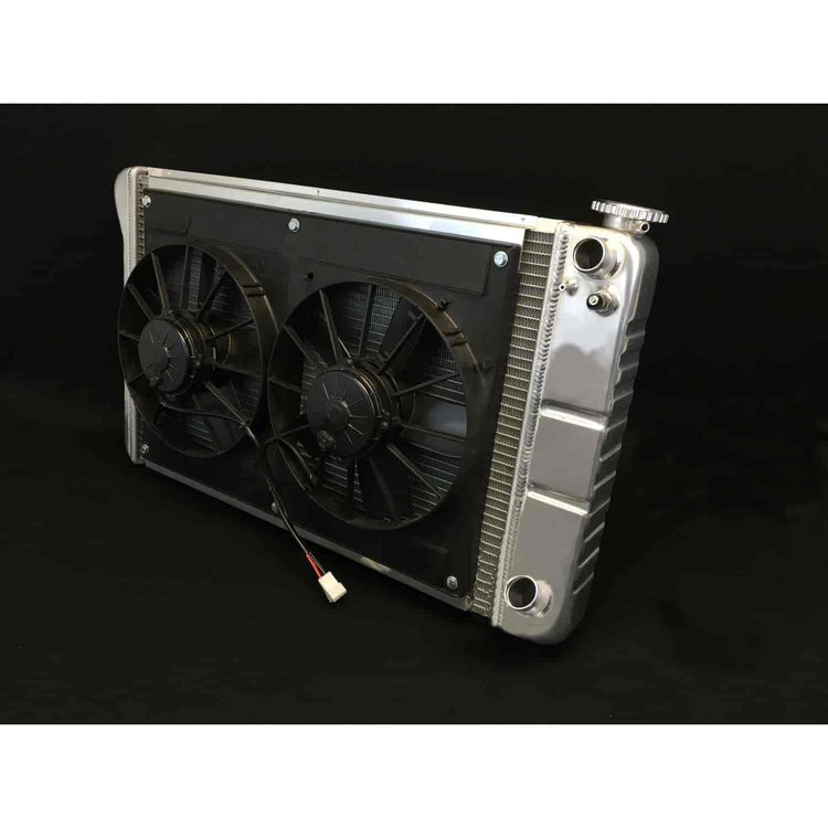 LSX Swap Direct Fit Aluminum Radiator 1968-1972 Chevelle