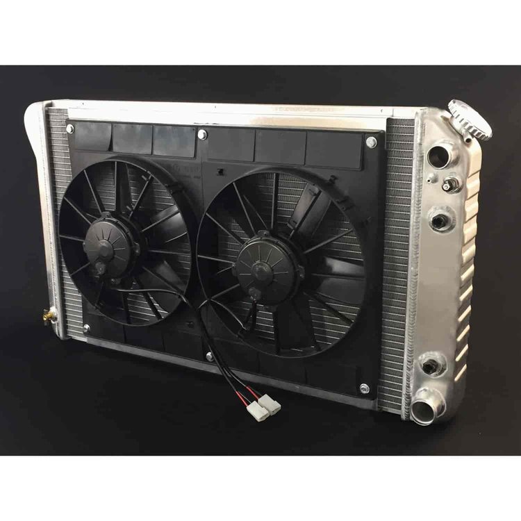 LSX Swap Direct Fit Aluminum Radiator 1970-81 Camaro
