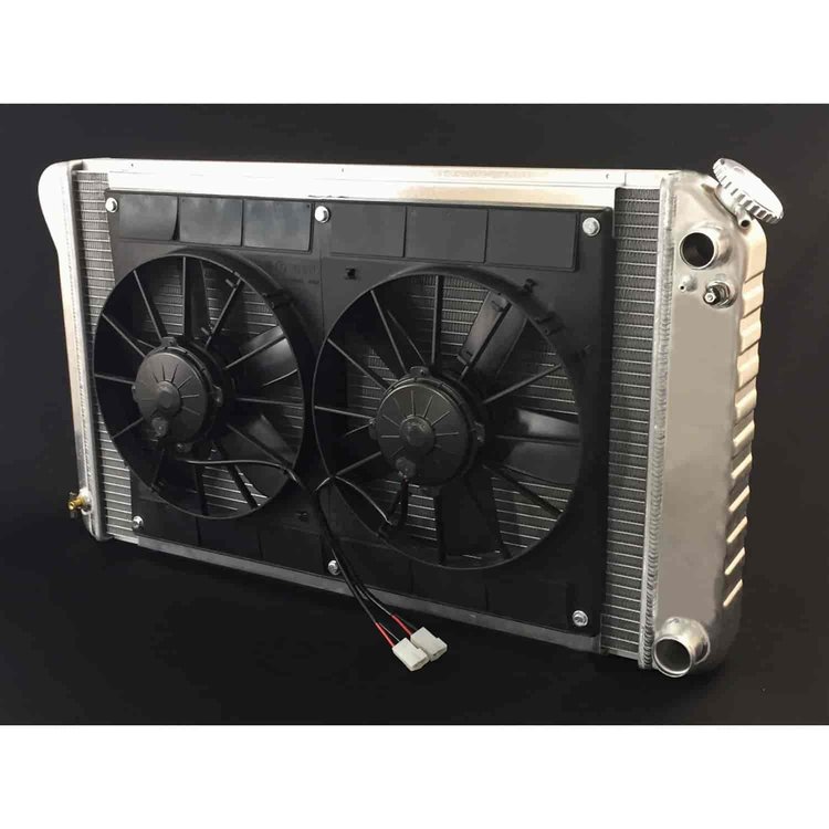 LSX Swap Direct Fit Aluminum Radiator 1970-81 Camaro