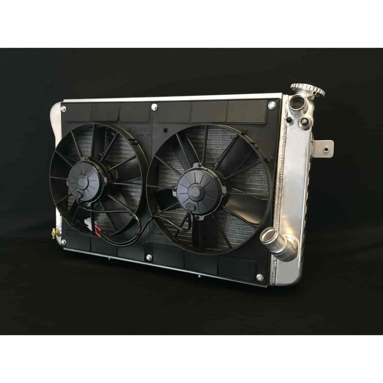 LSX Swap Direct Fit Aluminum Radiator 1966-1967 Corvette
