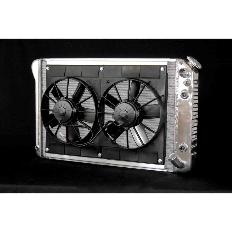 LSX Swap Direct Fit Aluminum Radiator 1977-1981 Corvette
