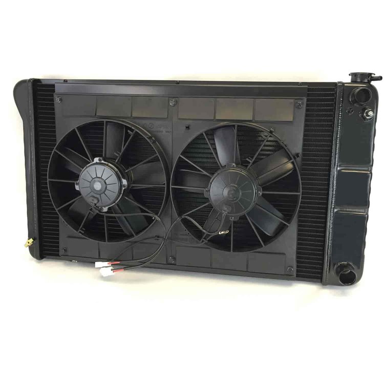 LSX Swap Direct Fit Aluminum Radiator 1968-1972 Chevelle