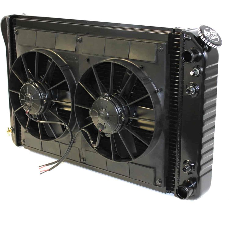 LSX Swap Direct Fit Aluminum Radiator 1973-1974 Nova