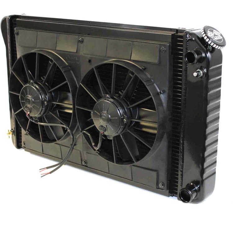 LSX Swap Direct Fit Aluminum Radiator 1973-1974 Nova