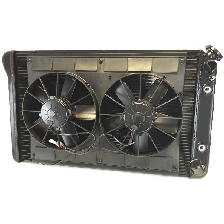 LSX Swap Direct Fit Aluminum Radiator 1977-1981 Corvette