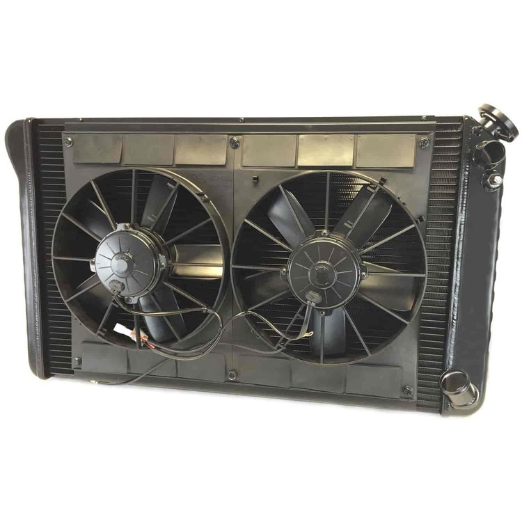 LSX Swap Direct Fit Aluminum Radiator 1977-1981 Corvette