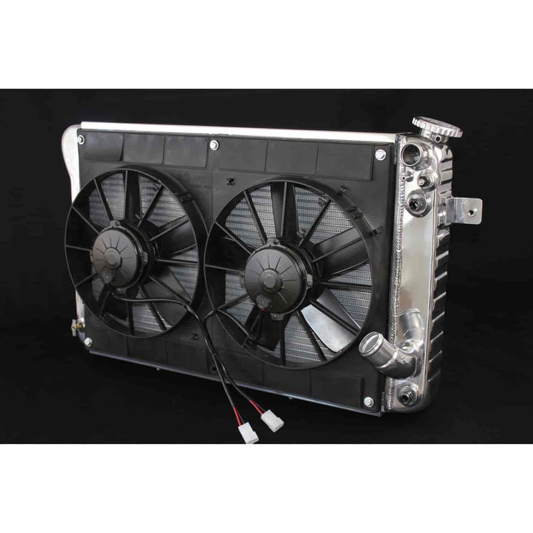 LSX Swap Direct Fit Aluminum Radiator 1966-1967 Corvette