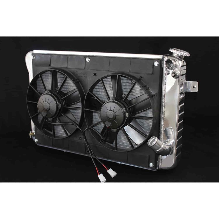 LSX Swap Direct Fit Aluminum Radiator 1966-1967 Corvette