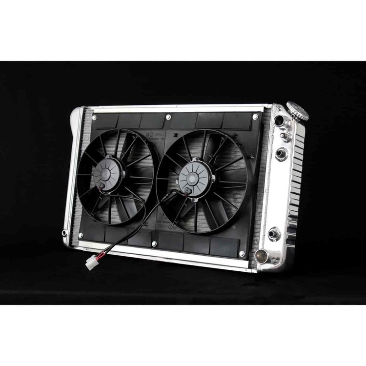 LSX Swap Direct Fit Aluminum Radiator 1973-1977 Chevelle