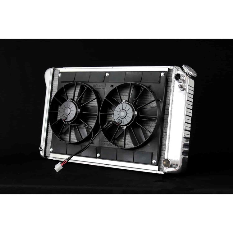LSX Swap Direct Fit Aluminum Radiator 1973-1977 Chevelle