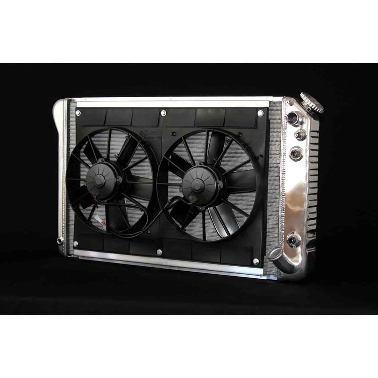 LSX Swap Direct Fit Aluminum Radiator 1977-1981 Corvette