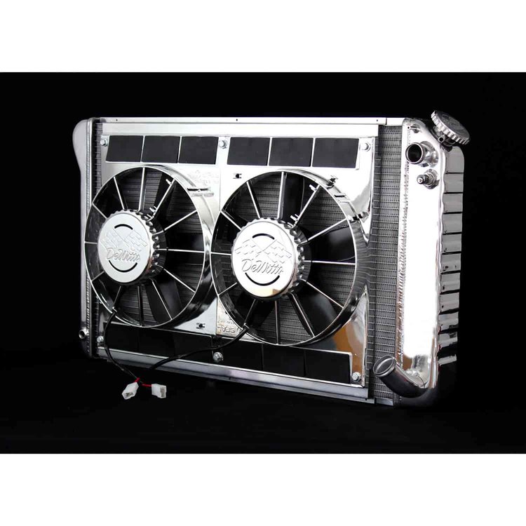 LSX Swap Direct Fit Aluminum Radiator 1977-1981 Corvette