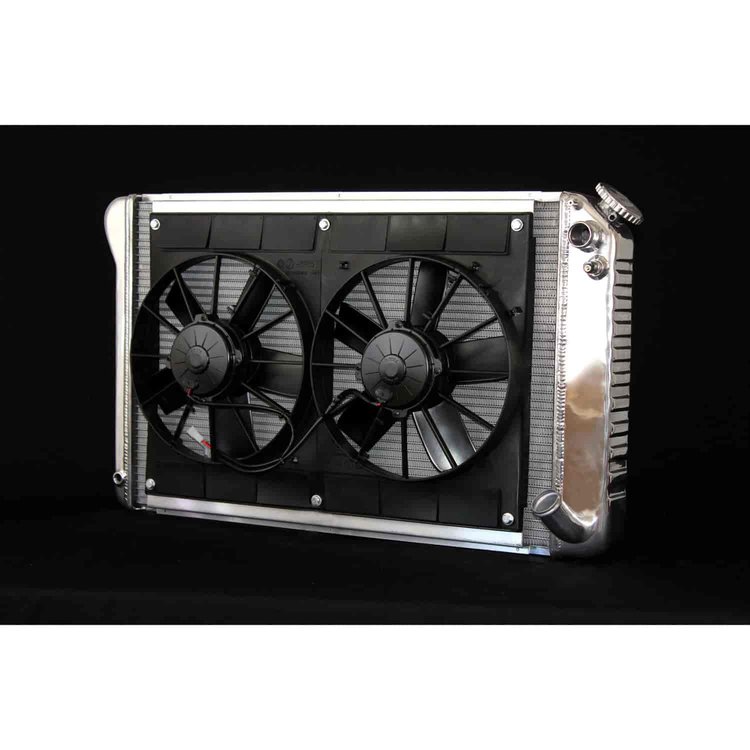 LSX Swap Direct Fit Aluminum Radiator 1977-1981 Corvette