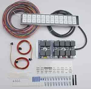 12 Switch Flat Touch Control Panel