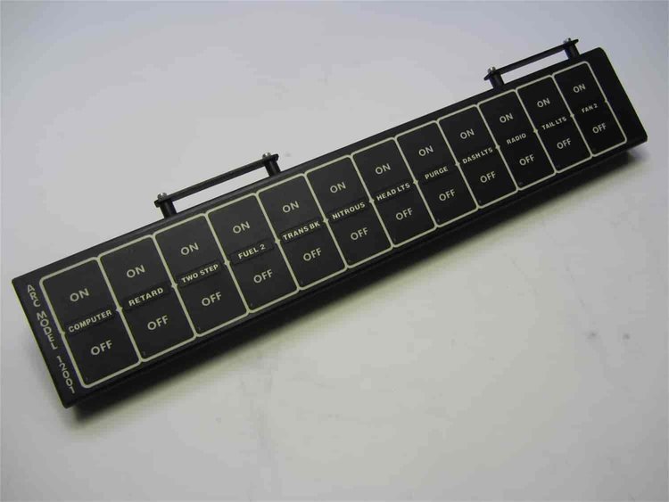 Replacement 12 Switch Flat Touch Control Panel