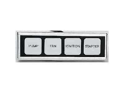 Switch Panel 4 Push Button Switches