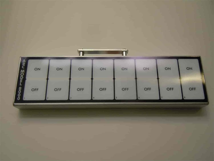 Replacement 8 Switch Flat Touch Control Panel