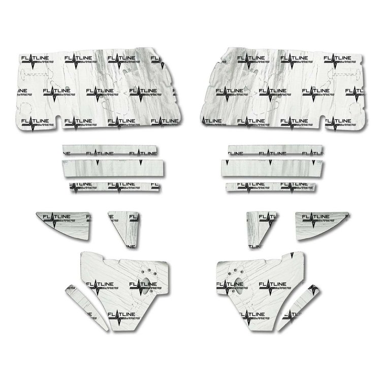 Door and Inner Quarter Panel Insulation & Sound Dampening Kit for 1968-1972 GM A-Body 2 Door Hardtop/Convertible
