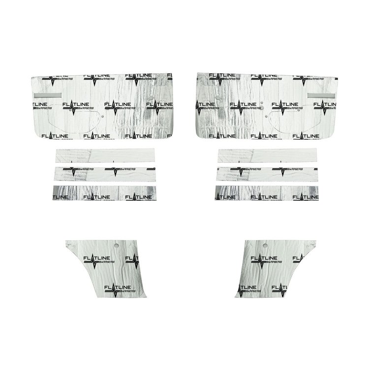Door and Inner Quarter Panel Insulation & Sound Dampening Kit for 1968-1969 Camaro, Firebird Coupe/Convertible