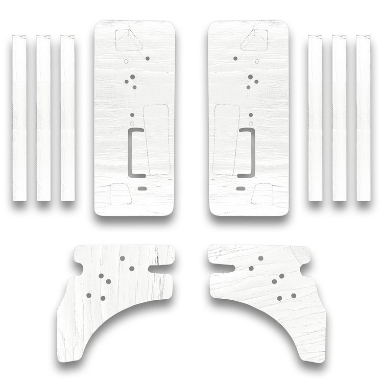 Door Insulation & Sound Dampening Kit for 1970-1974 Challenger, Barracuda 2 Door Hardtop/Convertible [Silver]