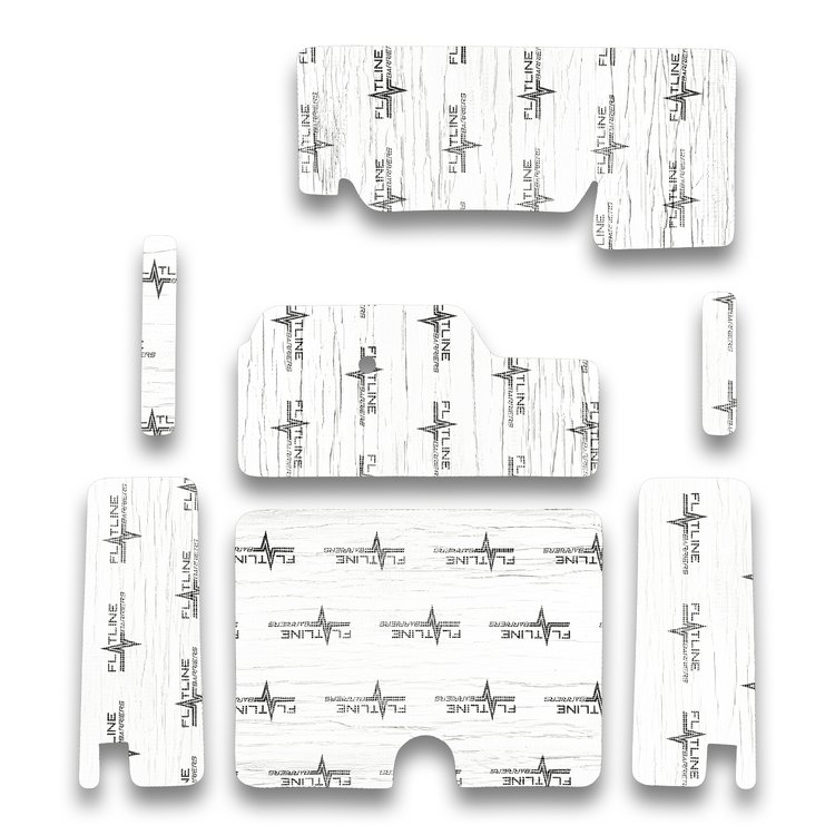 Trunk Insulation & Sound Dampening Kit for 1966-1967 Ford Fairlane, Mercury Comet, Cyclone 2 Door Hardtop/Convertible [Silver]