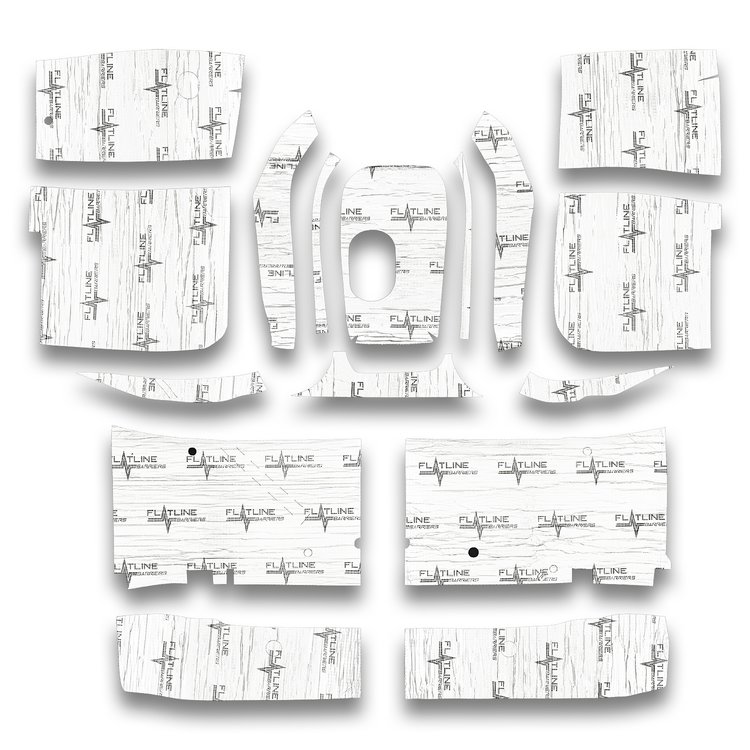 Floor Insulation & Sound Dampening Kit for 1973-1979 Ford Truck Standard Cab High Tunnel