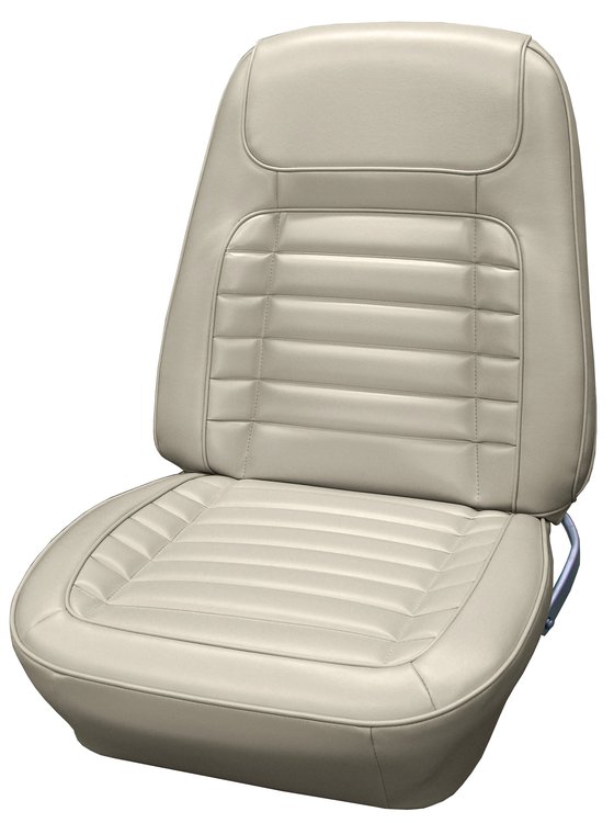 AA68GCD0010204G 68 CAMARO CUSTOM BUCKETS - METALLIC PARCHMENT