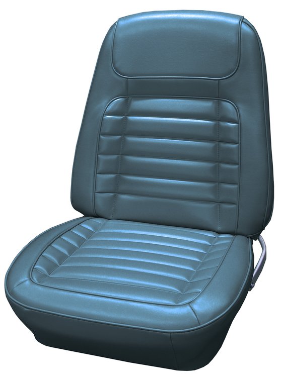 AA68GCD0010331G 68 CAMARO CUSTOM BUCKETS - BLUE