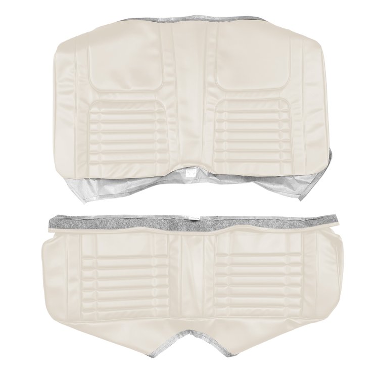AA68GCD0048220G 68 CAMARO CUSTOM FIXED HTP REAR - FROST WHITE