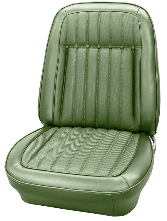 AA69GCD0010432G 69 CAMARO CUSTOM BUCKETS - LIGHT METALLIC GREEN