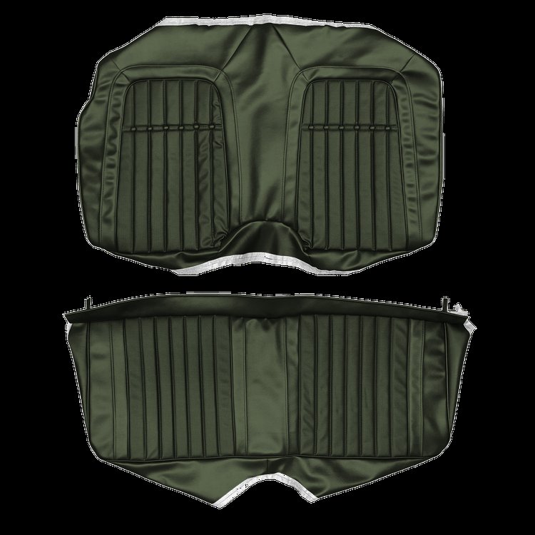 AA69GCD0045469G 69 CAMARO FOLD-DOWN HTP REAR - DARK METALLIC GREEN